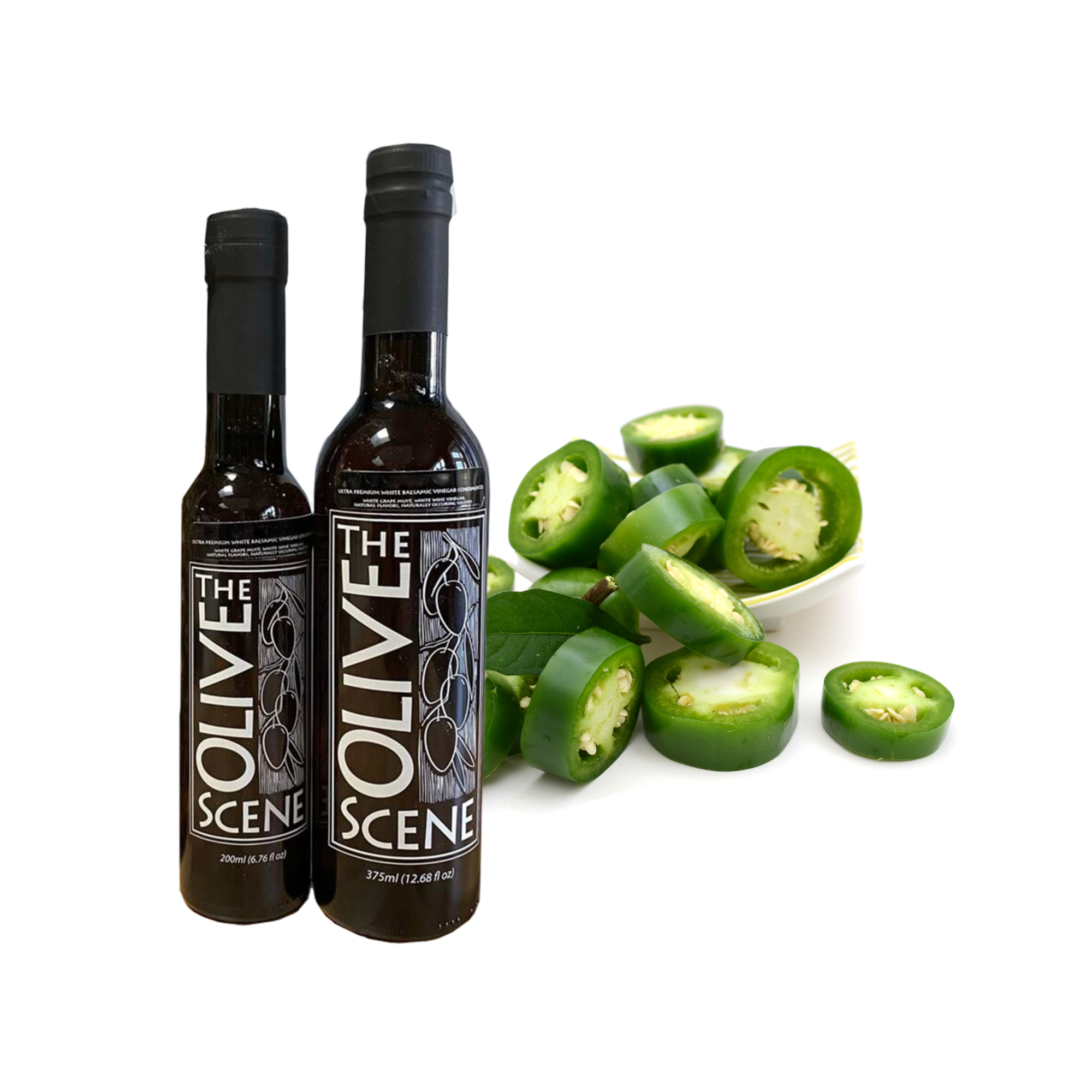 Jalapeno White Balsamic Vinegar The Olive Scene