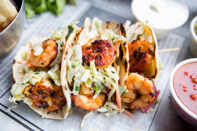 Balsamic Shrimp Tacos