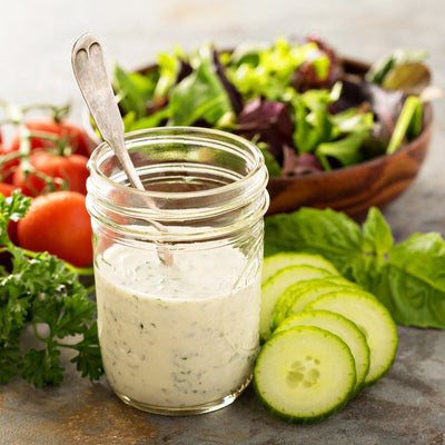 Creamy Peach White Balsamic Dressing
