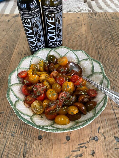 Marinated Cherry Tomato Salad