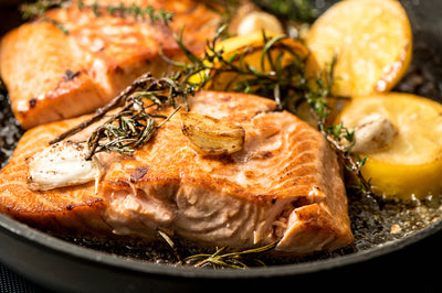 Melt in Your Mouth Garlic Salmon