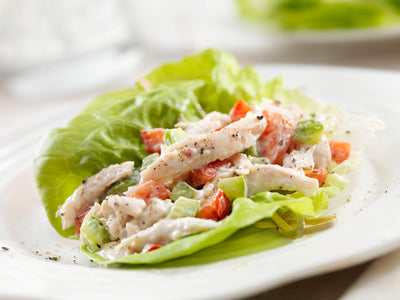 Oregano Chicken with Greek Salad