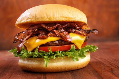 All-American Burger with an Espresso Twist