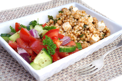 Hearty Bulgar Salad with Vermont Maple Dressing