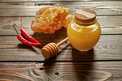 Honey Serrano Vinegar Pickled Heirloom Beets