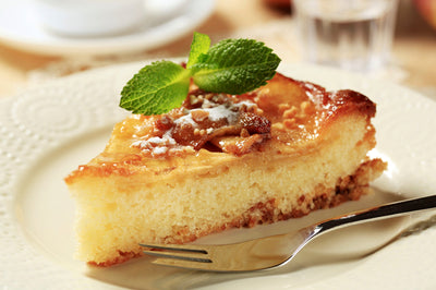 Rustic Greek Olive Oil Cake with Honey Syrup