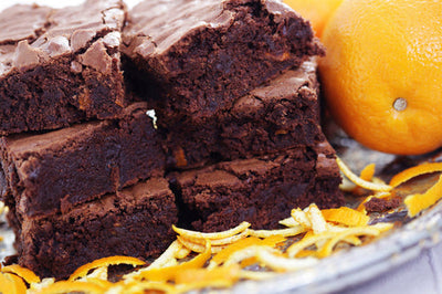 Nutty Orange Chocolate Brownies