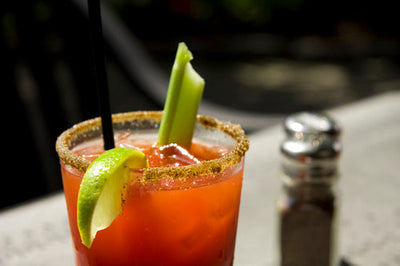 Neapolitan Herb Bloody Mary Cocktail