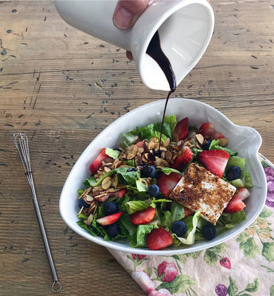 Strawberry Salad with Herbed Feta