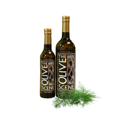 Olive Oil - Wild Fernleaf Dill Fused Olive Oil theolivescene.com