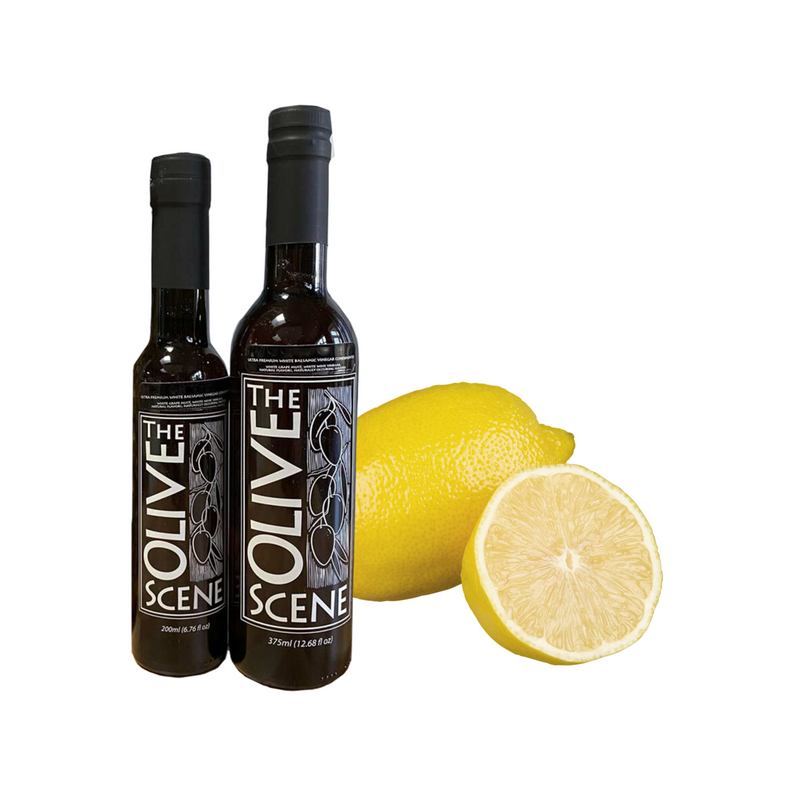 Balsamic Vinegar - Sicilian Lemon Balsamic Vinegar theolivescene.com