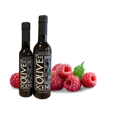 Balsamic Vinegar - Raspberry Balsamic Vinegar theolivescene.com
